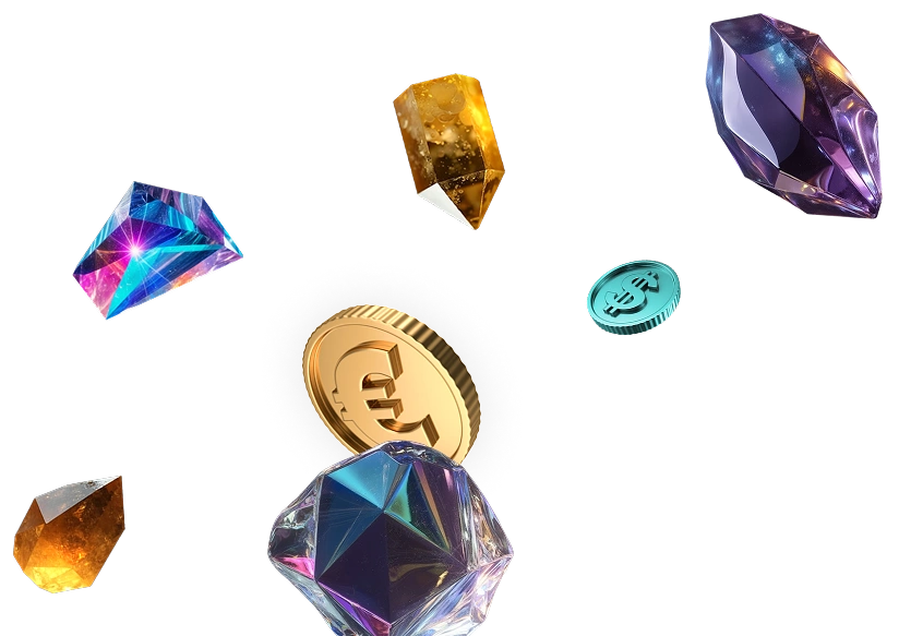 Diamond brilliants illustration